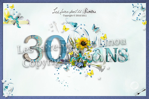 Carte Anniversaire 30 Ans Verte