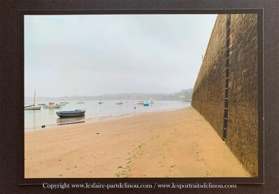 Photographie "Brume sur la baie de Locquirec - Finistère Nord"